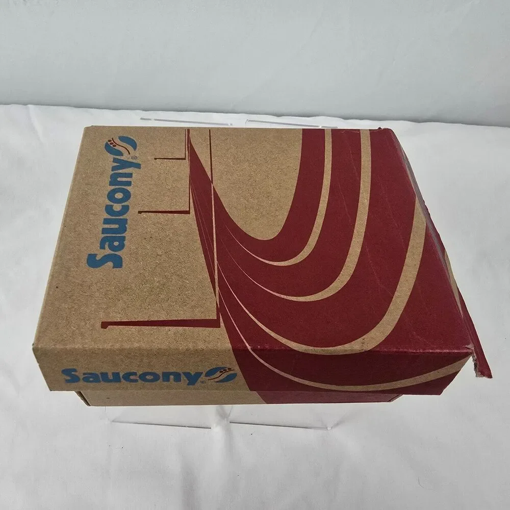 Saucony Girl's Sneakers Girl's 4 Wide Jazz Riff Turquoise White SL163016 NIB